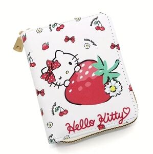 Hello Kitty Strawberry Cherry Wallet